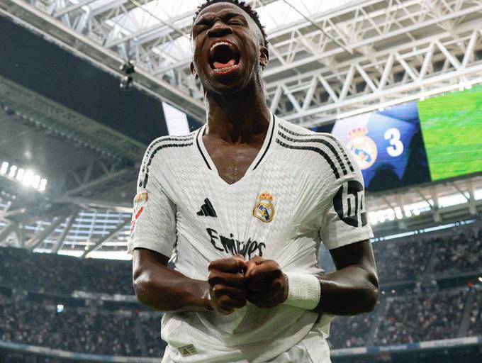 Con ‘hat-trick’ de Vini Jr., Real Madrid golea al Osasuna