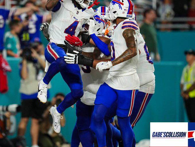 Bills le pasó por encima a Dolphins en el Hard Rock Stadium