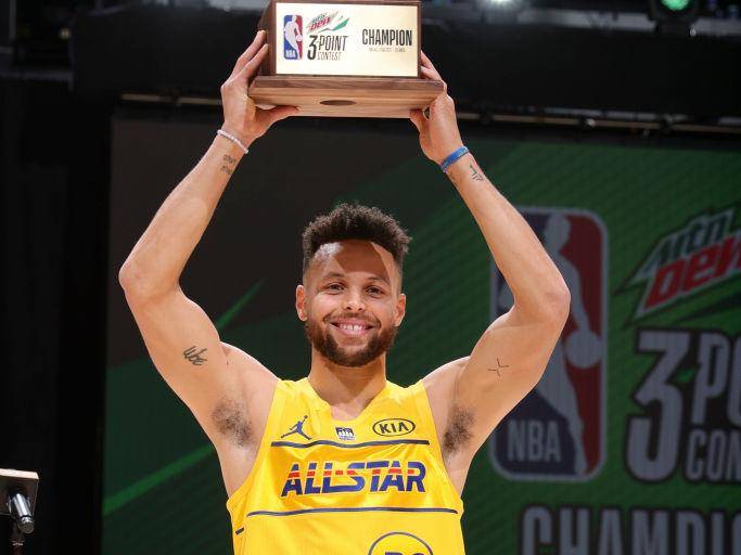 Stephen Curry, campeón del Torneo de Triples