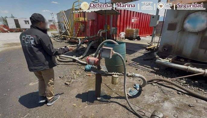 Aseguran más de un millón de litros de hidrocarburo en Nuevo León