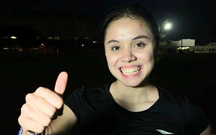 Victoria Cibrián Beltrán sale a dar todo en cada competencia.