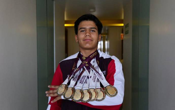 El oro ha brillado para Sinaloa en los Nacionales Conade.
