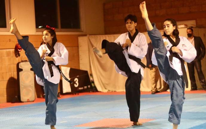 Este viernes se celebró la competencia de Poomsae.