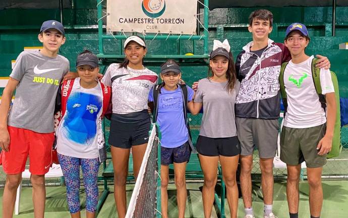 El equipo sinaloense de tenis logró calificar a los nacionales a todos los tenistas que compitieron en los Macro Regionales.