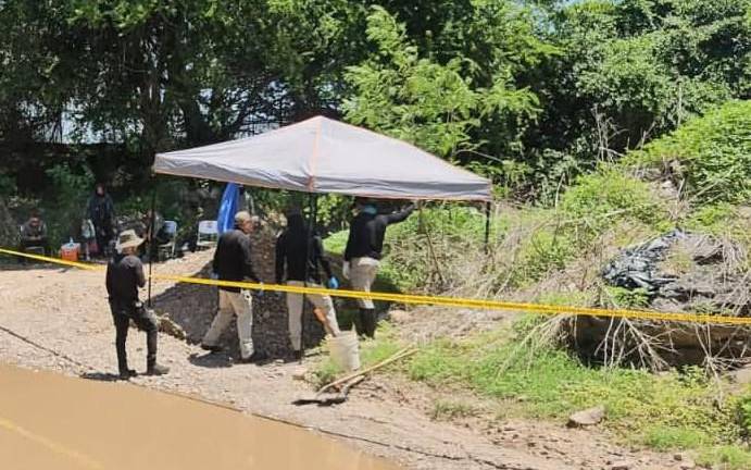 Un colectivo de búsqueda de personas desaparecidas encontró restos humanos en las inmediaciones de la sindicatura de Aguaruto.