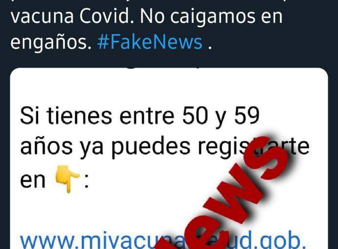 Advierte Efrén Encinas de falsa vacunación contra el Covid-19 a personas menores de 60 años de edad