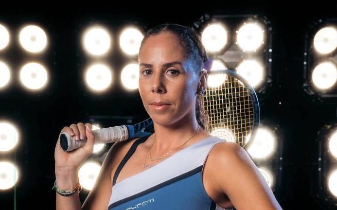 Giuliana Olmos es parte de la campaña de la WTA que busca intensificar el impacto del tenis femenil.