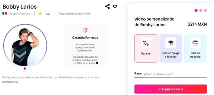 $!Artistas venden saludos personalizados hasta en 3 mil pesos