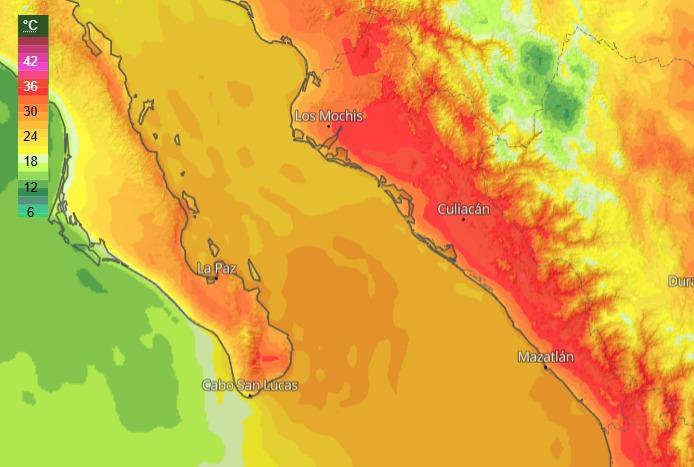 ¡Atención! Primera ola de calor llegará a Sinaloa este miércoles