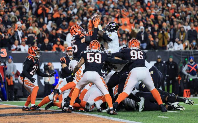 Los Cincinnati Bengals siguen adelante.