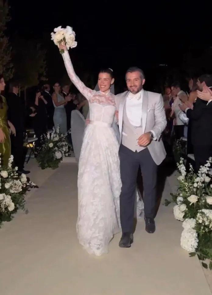 $!Michelle Salas y su ahora esposo Danilo Díaz.