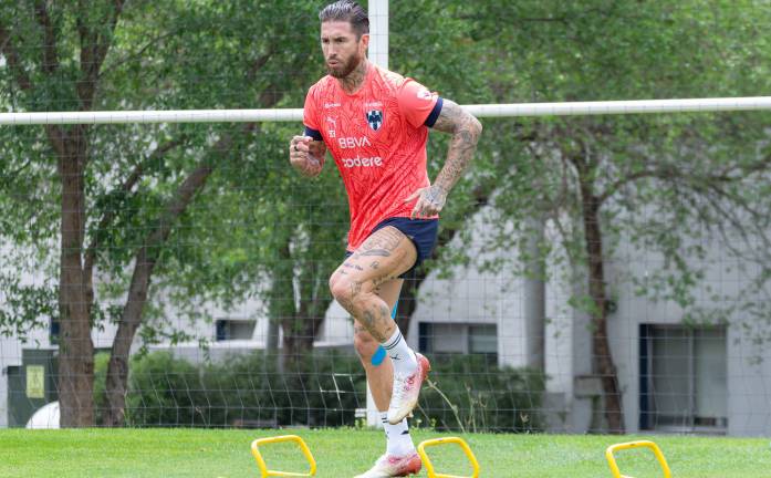 Sergio Ramos sigue en duda para disputar la serie ante Toluca.