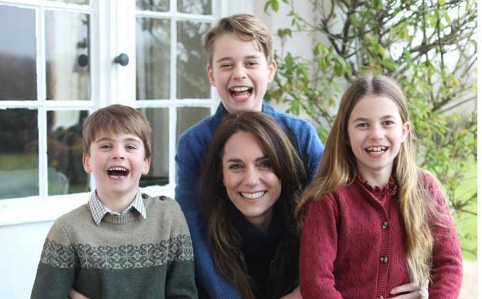 Es la primera imagen de Kate Middleton desde que pasó por quirófano.