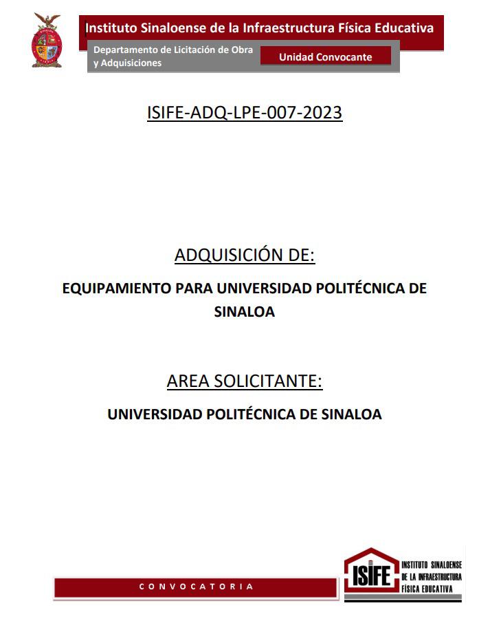 $!Prepara ISIFE compras para equipamiento de seis escuelas
