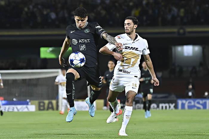 Empate sin goles entre Pumas y América