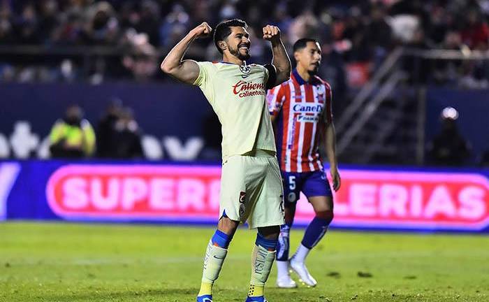 Henry Martín anota por los emplumados.
