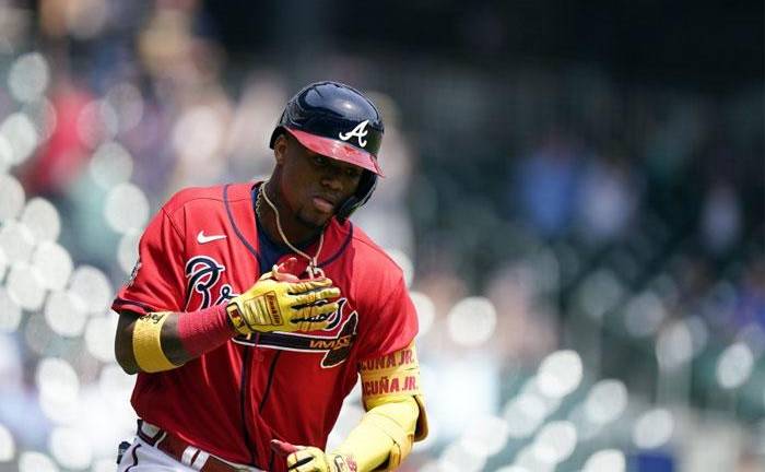 Ronald Acuña evitó entrar a la lista de lesionados de los Bravos de Atlanta.