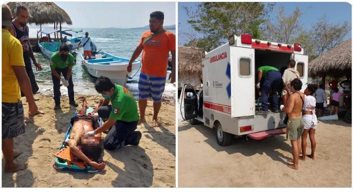 Agreden a tres argentinos con un machete en Lagunas de Chacahua, Oaxaca