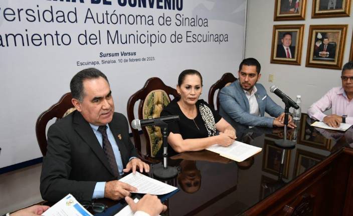 Jesús Madueña Molina, Rector de la Universidad Autónoma de Sinaloa.