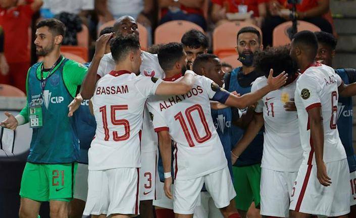 Catar logró un claro triunfo sobre Granada en la Copa Oro.