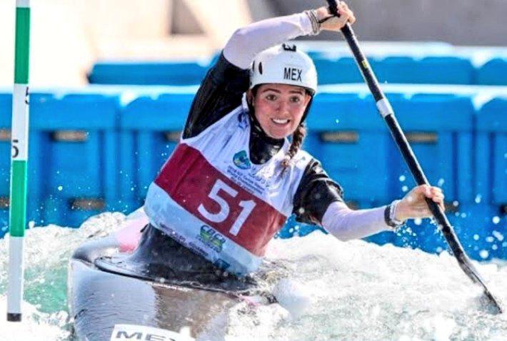 Kayakista Sofía Reinoso se quedó en las semifinales, en canotaje de Tokio 2020