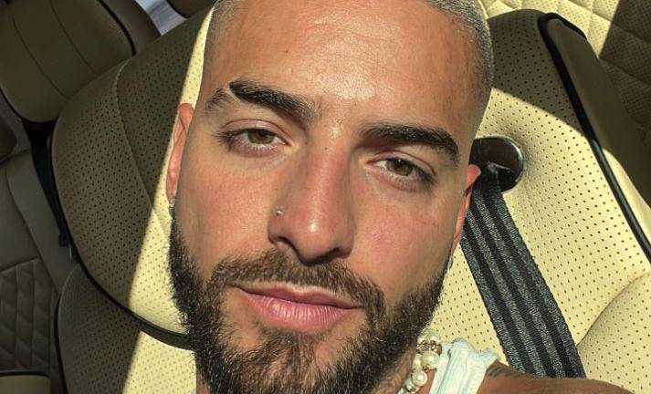 Maluma cambia de look para su nuevo show en Las Vegas.