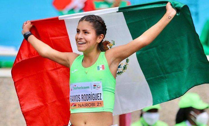 Sofía Ramos es campeona Sub 20 de marcha.