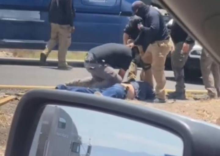 Captan presunto caso de abuso policial al norte de Sinaloa
