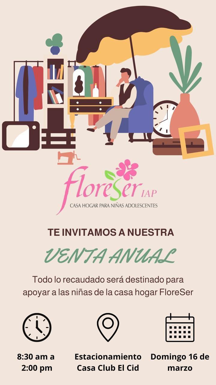 $!Invitan Floreser IAP a su venta anual, en Mazatlán