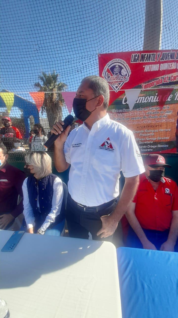 $!Inauguran la edición 42 de la Liga de Beisbol Infantil y Juvenil Quintero Castañeda