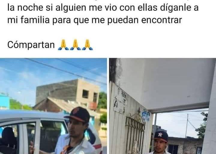 Desaparece taxista de Escuinapa; llevó pasaje a Durango, alertan en redes