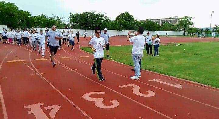 Conviven trabajadores del ISSSTE en eventos deportivos-culturales