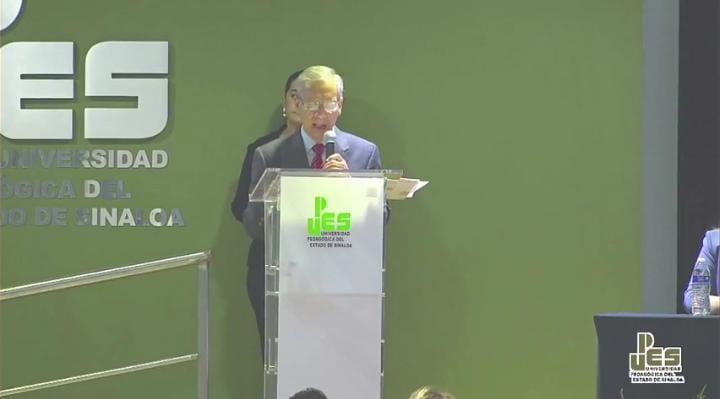 $!Aarón Quintero presenta su línea de acción como Rector de la Universidad Pedagógica de Sinaloa