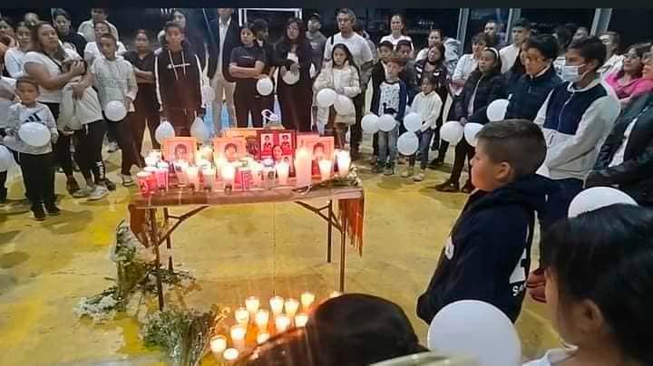El velorio de los niños basquetbolistas.