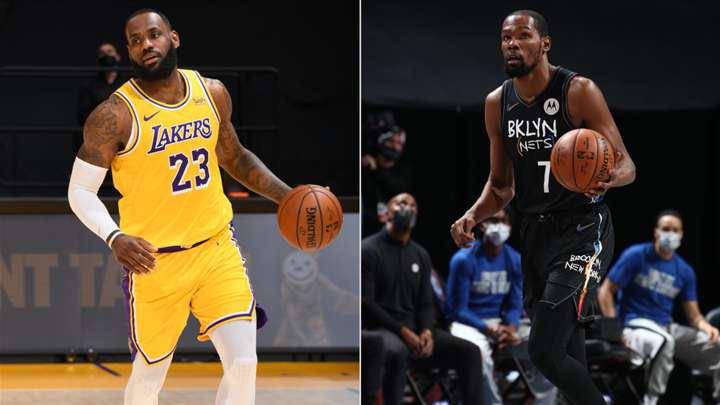 LeBron James y Kevin Durant.
