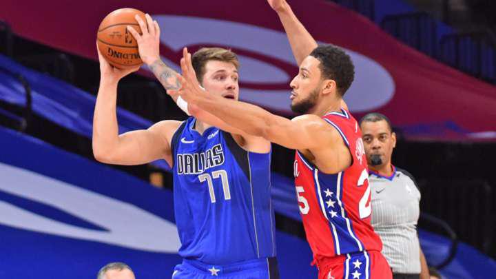 Philadelphia 76ers puso un show defensivo sobre Luka Doncic y sus Dallas Mavericks