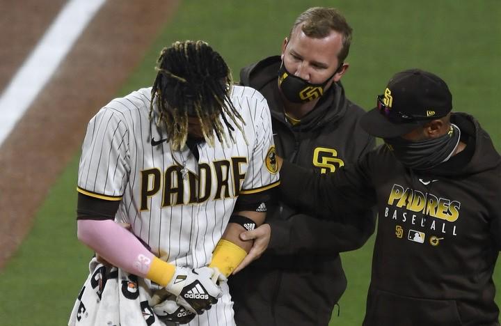 Fernando Tatis Jr. sufre dislocación parcial en un hombro