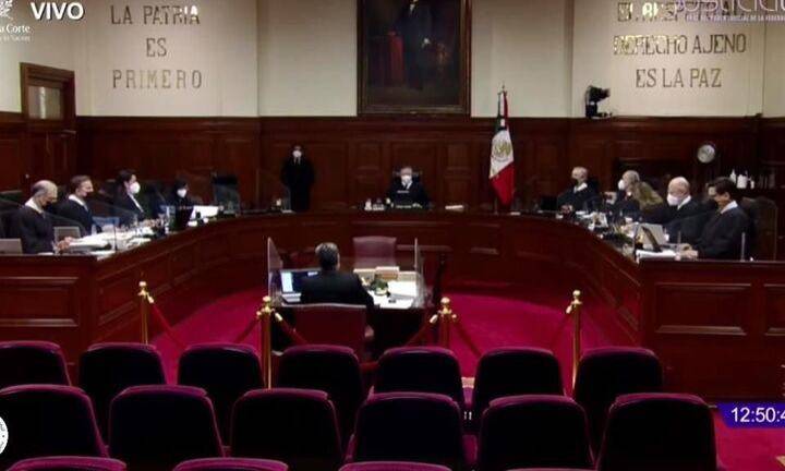 Los ministros de la Suprema Corte se pronunciaron de forma unánime.