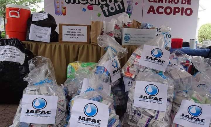 Algunas dependencias de Culiacán donaron medicamentos para la causa.