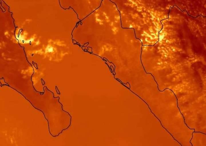 El calor en Sinaloa se vuelve a sentir de más de 50°C