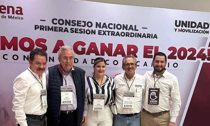 Este domingo se realizó la primera sesión de consejo en Morena Nacional.
