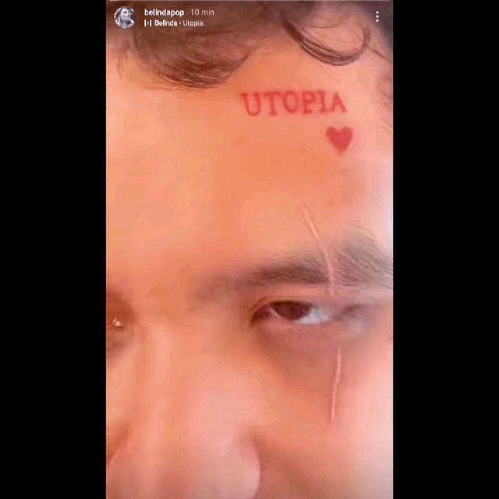 $!Presume Belinda el nuevo tatuaje de Christian Nodal en su honor