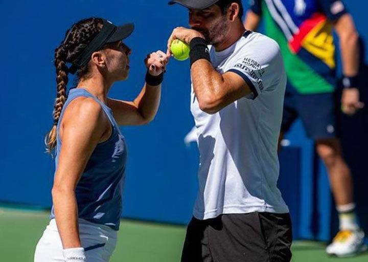 Giuliana Olmos cae junto a Marcelo Arévalo en dobles mixtos del Abierto de Australia