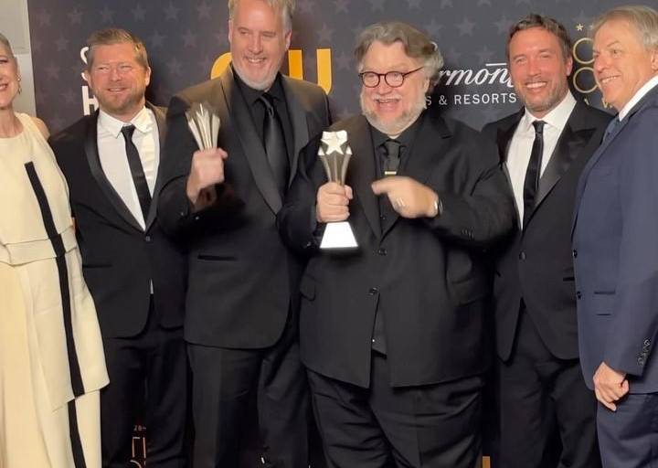 Gana Guillermo del Toro por Mejor Película Animada en los Critics Choice Awards 2023
