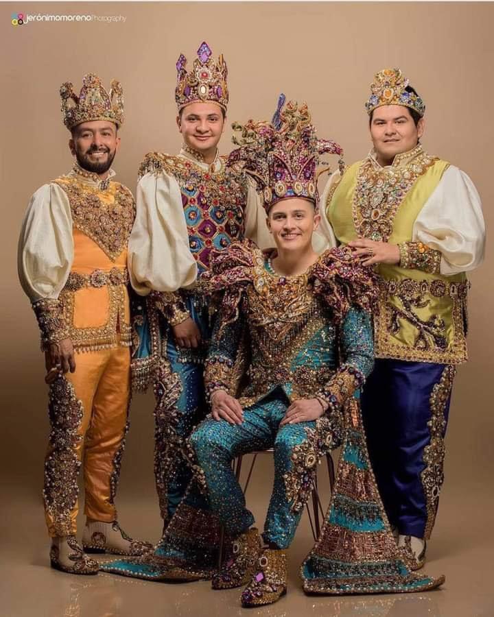 $!Los trajes reales del Cortejo del 2020 fueron hechos por Luis Antonio “Momo”.