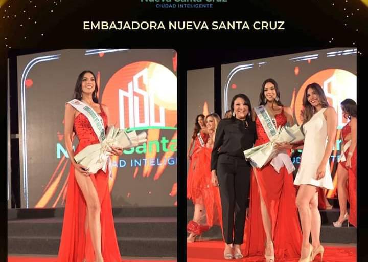 Gana Carolina Pérez el título de Embajadora Nueva Santa Cruz
