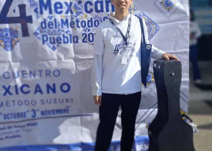 Participa el sinaloense Óscar Alberto Leyva en el Encuentro Mexicano de Método Suzuki