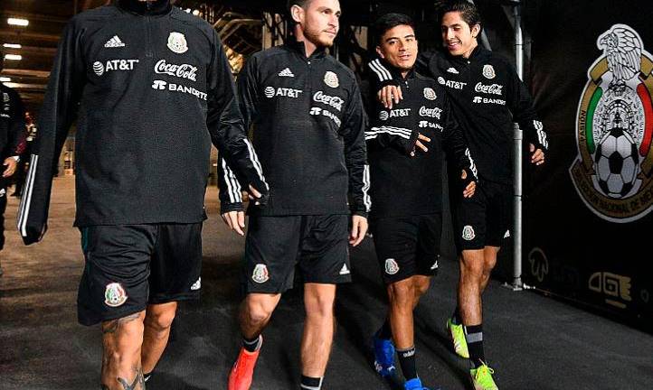 Parte de los seleccionados para el duelo amistoso ante Ecuador.