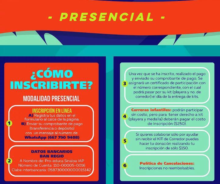 $!Invita Pro-Educa Sinaloa a su tercera carrera con causa