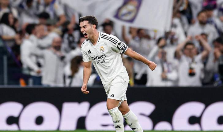 Brahim Díaz dio el triunfo a Real Madrid.